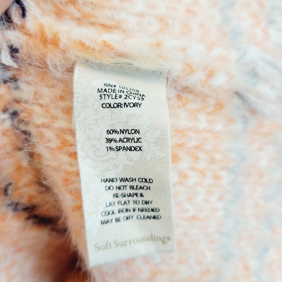 Soft Surroundings Briony Sweater Jacket Large - Picture 10 of 10